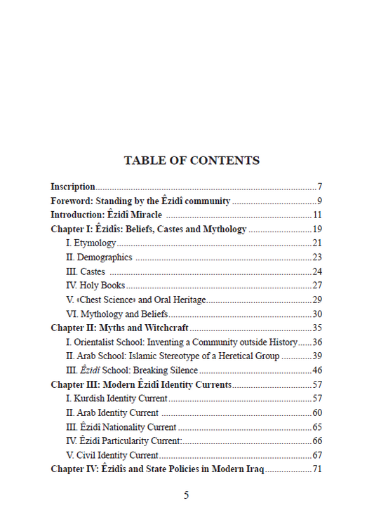 Êzidîs in Iraq (Memory, Beliefs and Current Genocide) - Saad Salloum