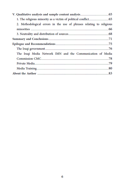 Our Religious Diversity (Media and Minorities Issues in Iraq) - Saad Salloum
