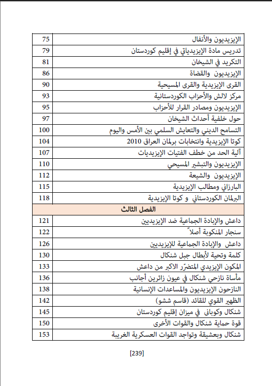 الايزيديون وأزمة القيادة - حسين حسن نرمو