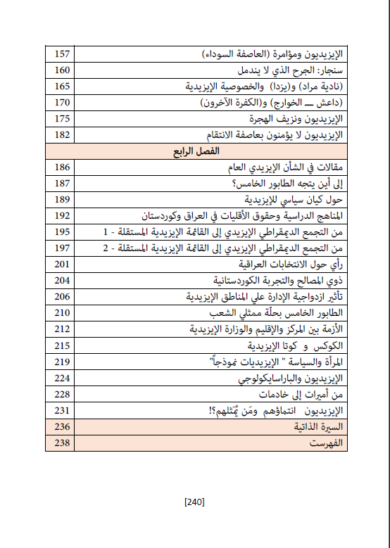 الايزيديون وأزمة القيادة - حسين حسن نرمو